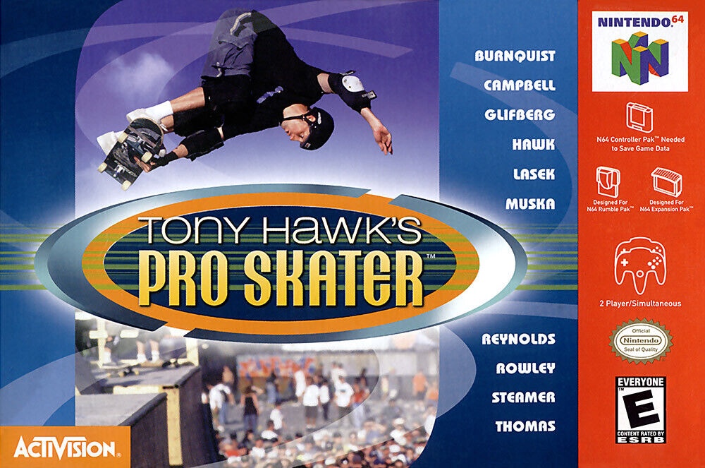 Tony Hawk’s Pro Skater